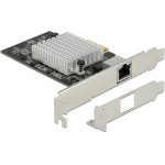 DeLock ����� ��������� Pcie x2 �� RJ45 10 Gbps, Low Profile - (89528)