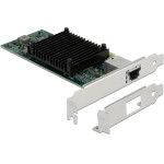 DeLock ����� ��������� Pcie x8 �� RJ45, 10 Gbps, Low Profile - (88511)