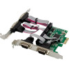 Powertech ����� ��������� Pcie �� 4x RS232 CH384L - (ST310)