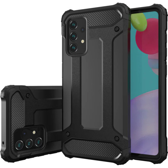 Powertech ���� Armor Carbon ��� Samsung A53 5G, ����� - (MOB-1762)