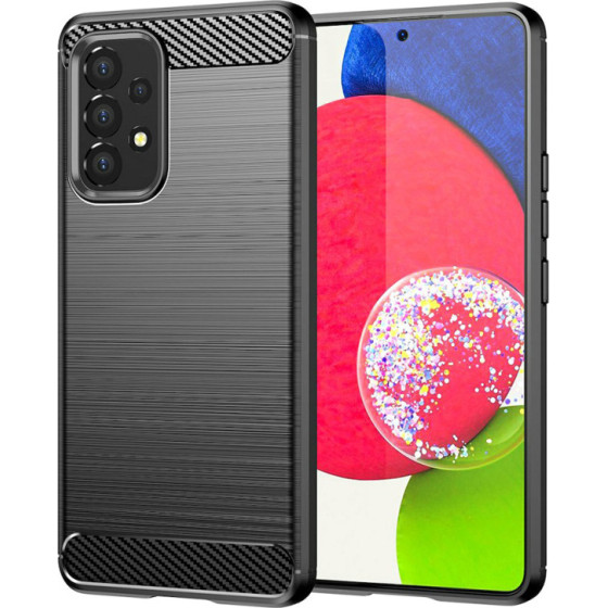 Powertech ���� Carbon ��� Samsung A53 5G, ����� - (MOB-1763)