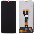 High Copy Lcd Touch Screen ��� Realme C20/C21, ����� Frame, ����� - (SPRLM-0011)