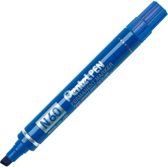 Pentel N60 Chisel Point Blue - (N60-CE)