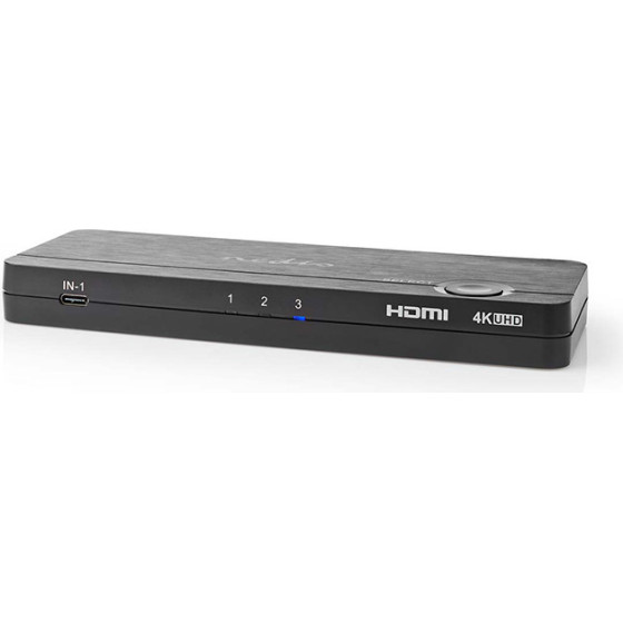 Nedis VCON6430AT Hdmi Converter USB-C Female / 2x Hdmi Input / 4x Usb A Female - 1x Hdmi Output 1-WA