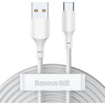 Baseus Simple Wisdom Regular Usb 2.0 Cable USB-C Male - USB-A Male ����� 1.5m - (TZCATZJ-02)