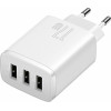 Baseus ��������� ����� ������� �� 3 ����� USB-A 17W ������ - (CCXJ020102)