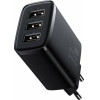 Baseus ��������� ����� ������� �� 3 ����� USB-A 17W ������ - (CCXJ020101)