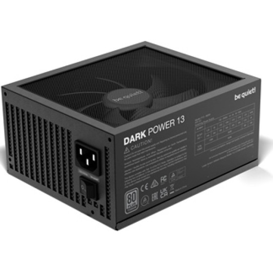 Bequiet Psu Dark Power 13 850W BN334, Titanium CERTIFIED, Modular CABLES, Silent Wings 135MM FAN, 10YW.