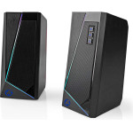 Nedis GSPR31020BK Gaming Speakers Usb Powered Led Volume Control 18W
