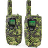 Nedis WLTK0810BK WALKIE-Talkie Set 2 Handsets Up To 8KM Frequency CHANNELS: 8 Ptt / Vox GREEN
