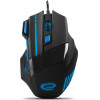 Esperanza ��������� ������ ������� Gaming �� 7 ������� Usb 2400 Dpi MX201 Wolf �������� ����� - ���� - (EGM201B)