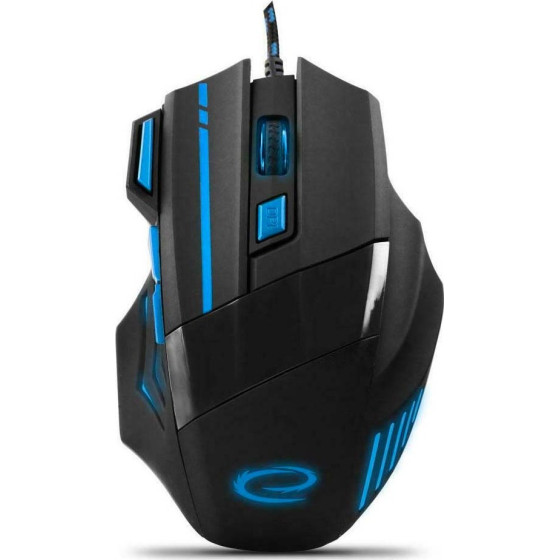 Esperanza ��������� ������ ������� Gaming �� 7 ������� Usb 2400 Dpi MX201 Wolf �������� ����� - ���� - (EGM201B)