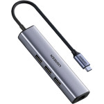 Ugreen Type C Hub 3x USB-A 3.2 1x Ethernet RJ45 100MBps ���� - (20917 CM475)