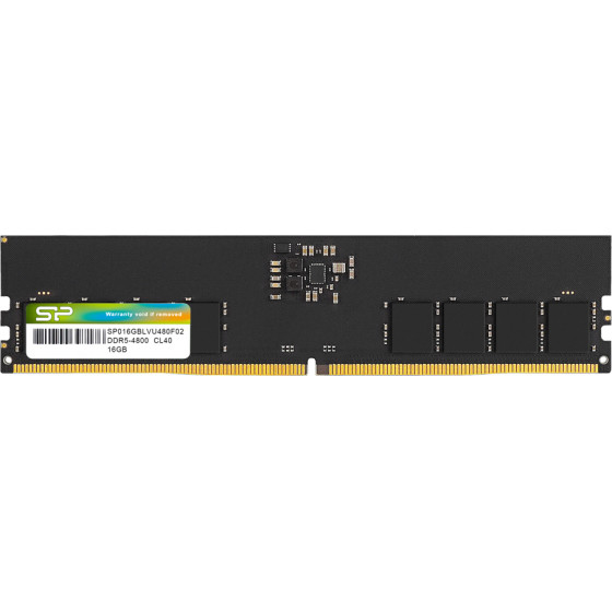 Silicon Power ����� DDR5 Udimm 16GB, 4800MHz, CL40 - (SP016GBLVU480F02)