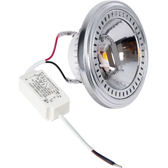 GloboStar DARKO ���� LED Indirect Anti-Glare AR111 14W 1582lm 40� AC 220-240V IP20 �11.1 x �6.6cm ����� ����� 2700K - Bridgelux High Lumen COB Gen2 - TUV Certified Driver - 5 Years Warranty - (60380)