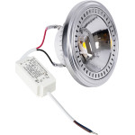 GloboStar DARKO ���� LED Indirect Anti-Glare AR111 14W 1694lm 40� AC 220-240V IP20 �11.1 x �6.6cm ����� ����� 6000K - Bridgelux High Lumen COB Gen2 - TUV Certified Driver - 5 Years Warranty - (60378)