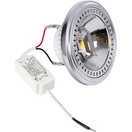 GloboStar DARKO ���� LED Indirect Anti-Glare AR111 14W 1694lm 40� AC 220-240V IP20 �11.1 x �6.6cm ����� ����� 6000K - Bridgelux High Lumen COB Gen2 - TUV Certified Driver - 5 Years Warranty - (60378)