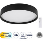 GloboStar NARNIA ���������� ������ LED CCT 100W 11500lm 120� AC 220-240V - �������� �������� ���� ���������������� All In One ����� 6000k+������ 4500k+����� 2700k Dimmable �60 x �10cm - ����� - 3 Years Warranty - (61259)