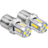 AMiO R5W/R10W P21W BA15S 12/24V 16xSmd 3030 Led ����� CAN-Bus 2���. - (02796)