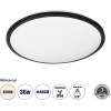 GloboStar Tuffin ���������� ������ Led 36W 3960lm 120� Ac 220-240V ��������� IP54 �48 x �6.5cm ������ ����� 4500K - ����� - Bridgelux Chips - 3 Years Warranty - (60999)
