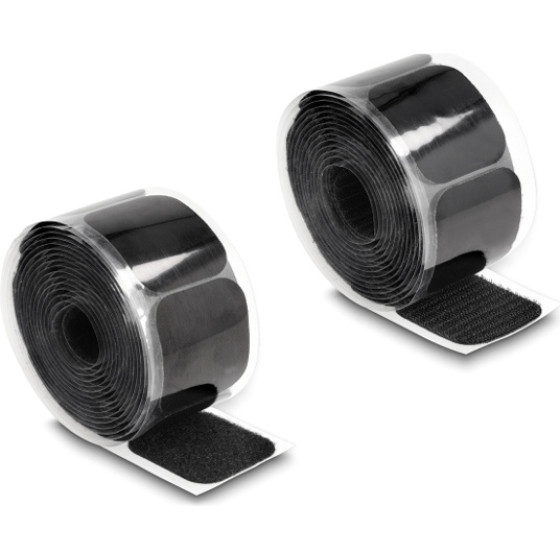 DeLock ����������� ����� Velcro �� ���� 3m, 45x50mm, ����� - (19106)
