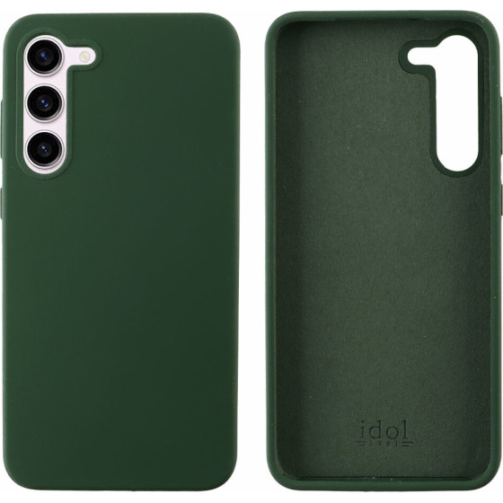 Idol 1991 ���� Samsung S23 Plus 5G S916 6.6'' Velvet Elite Tpu 4 Side Camera Guard Dark GREEN - (5205308329463)