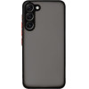 Lime ���� Samsung S23 Plus 5G S916 6.6'' Hardshell Fusion Full Camera Protection Black With Red KEYS