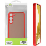 Lime ���� Samsung S23 Plus 5G S916 6.6'' Hardshell Fusion Full Camera Protection Red With Black KEYS