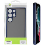 Lime ���� Samsung S23 Ultra 5G S918 6.8'' Hardshell Fusion Full Camera Protection Blue With Yellow KEYS