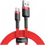 Baseus Cafule Braided Usb 2.0 Cable USB-C Male - USB-A Male ������� 1m - (CATKLF-B09)