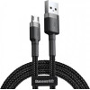 Baseus Cafule Braided Usb 2.0 To Micro Usb Cable ���� 2m - (CAMKLF-CG1)