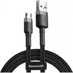 Baseus Cafule Braided Usb 2.0 To Micro Usb Cable ���� 2m - (CAMKLF-CG1)