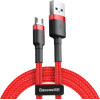 Baseus Cafule Braided Usb 2.0 To Micro Usb Cable ������� 2m - (CAMKLF-C09)