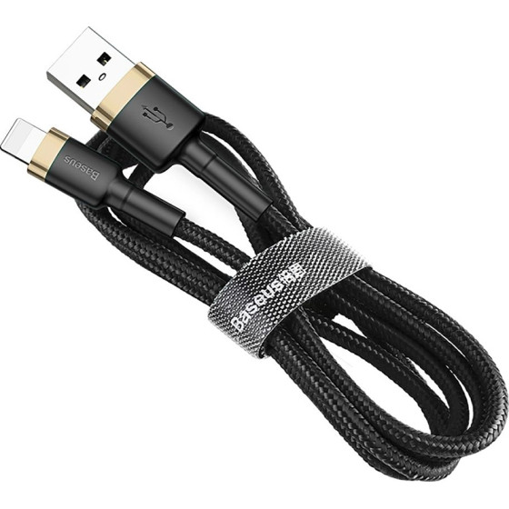 Baseus Cafule Braided Usb To Lightning Cable ����� 1m - (CALKLF-BV1)