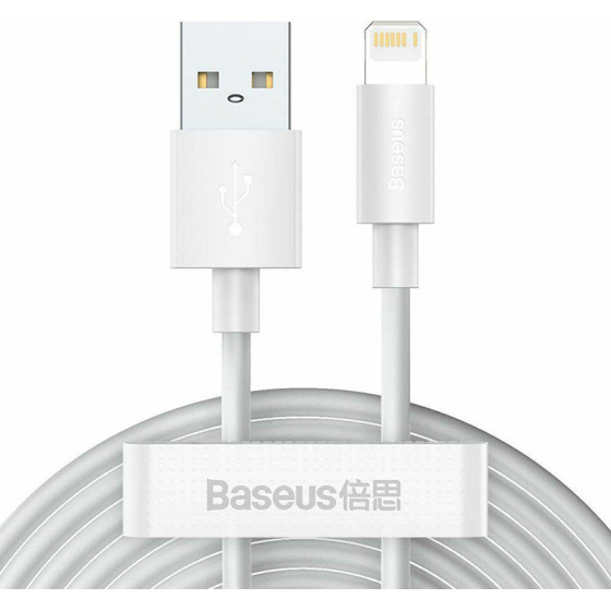Baseus Wisdom Regular Usb To Lightning Cable ����� 1.5m - (TZCALZJ-02)