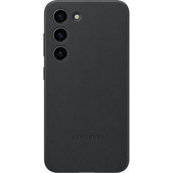 Samsung Leather Cover Galaxy S23 Black - (EF-VS911LBEGWW)