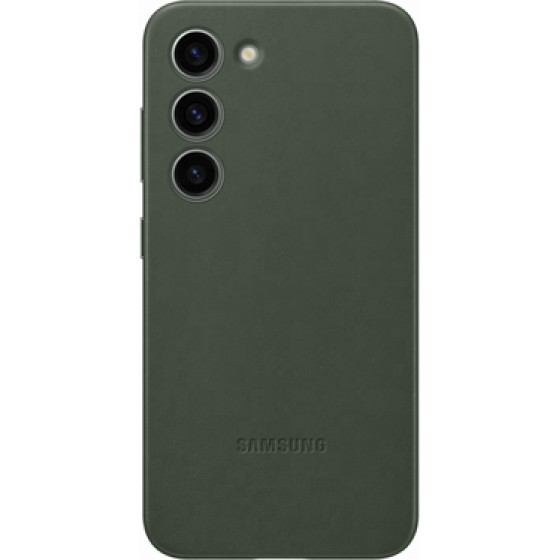 Samsung Leather Cover Galaxy S23 Green - (EF-VS911LGEGWW)