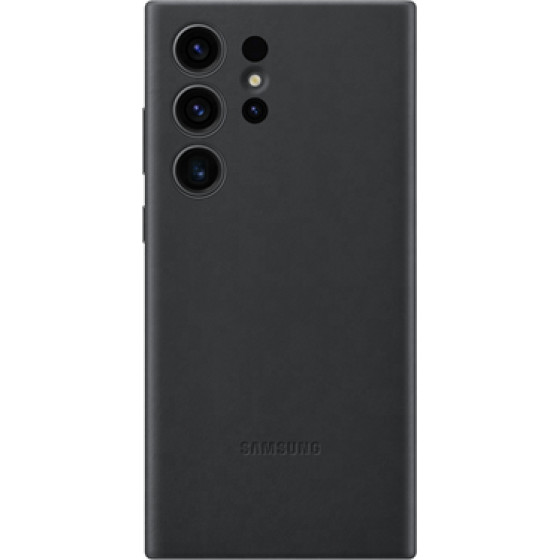 Samsung Leather Cover Galaxy S23 Ultra Black - (EF-VS918LBEGWW)