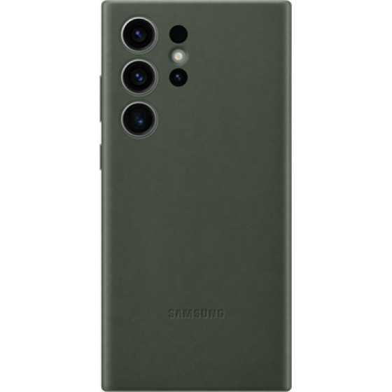 Samsung Leather Cover Galaxy S23 Ultra Green - (EF-VS918LGEGWW)