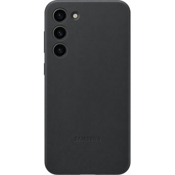 Samsung Leather Cover Galaxy S23+ Black - (EF-VS916LBEGWW)