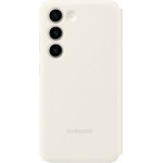 Samsung Smart Clear View Cover Galaxy S23 Cream - (EF-ZS911CUEGWW)