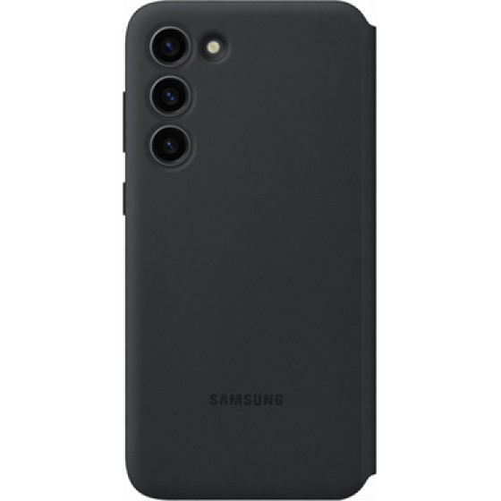 Samsung Smart Clear View Cover Galaxy S23+ Black - (EF-ZS916CBEGWW)