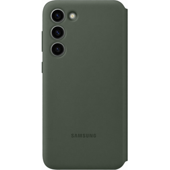 Samsung Smart Clear View Cover Galaxy S23+ Khaki - (EF-ZS916CGEGWW)