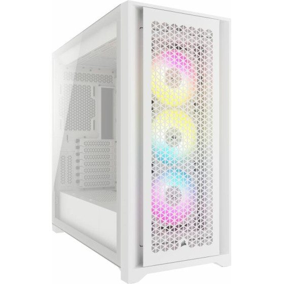Corsair Case 5000D Rgb Af Tg Mid Wht - (CC-9011243-WW)