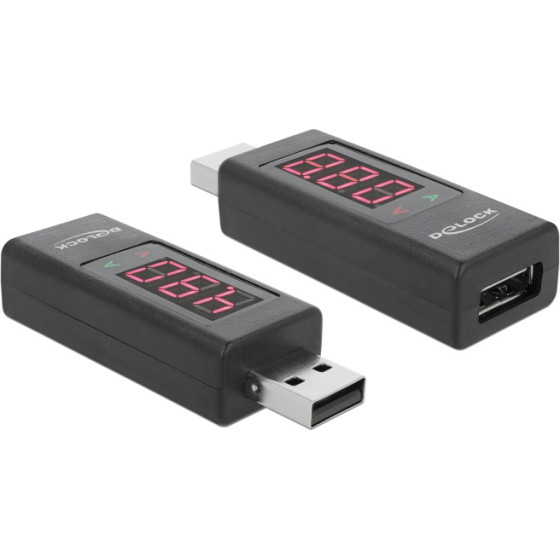 DeLock ���������� Usb �� ����� �������� V/A, ��� 5V/4A, ������ - (65569)
