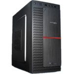 Alcatroz Mini Atx Pc Case With Psu 450W Azzura Neox Red - (AZZURANEOXRED)