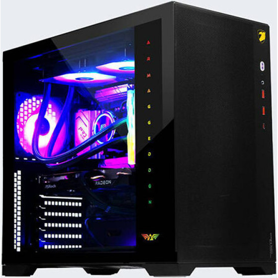 Armaggeddon Pc Case Tessaraxx Apex 13 Air Black - (APEX13AIRB)