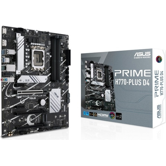 Asus Motherboard Prime H770-Plus D4, DDR4, Atx - (90MB1CU0-M0EAY0)