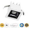 GloboStar Luminar Superior Led Spot Downlight Trimless 2W 270lm 36� Ac 220-240V IP20 �4.3 x �4.3 x �4.5cm - ����� �� ����� �������� - ����� ����� 2700K - Bridgelux High Lumen Chip Gen2 - Tuv Certified Driver - 5 Years Warranty - (60315)