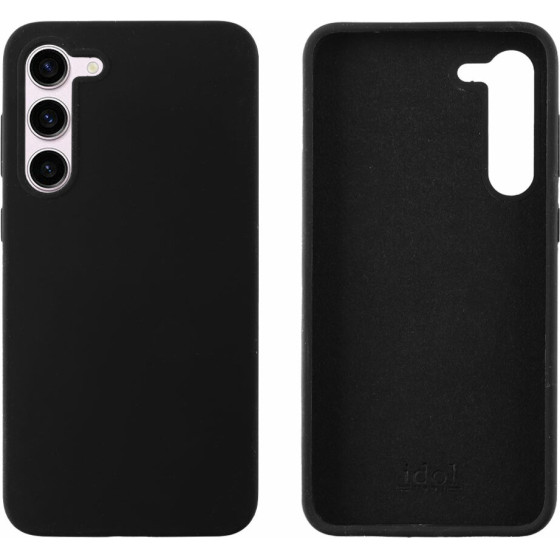 Idol 1991 ���� Samsung S23 5G S911 6.1'' Velvet Elite Tpu 4 Side Camera Guard BLACK -(5205308329388)